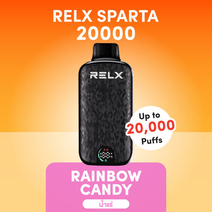 正品悦刻斯巴达 RELX Sparta大容量 20000口一次性电子烟-/智能液晶显示屏 彩虹糖
