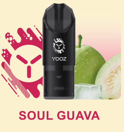 柚子YOOZ SOUL POD灵魂烟弹系列3.5ML大容量多口味可选柚子陶瓷芯通配烟弹-三颗起售 灵魂番石榴