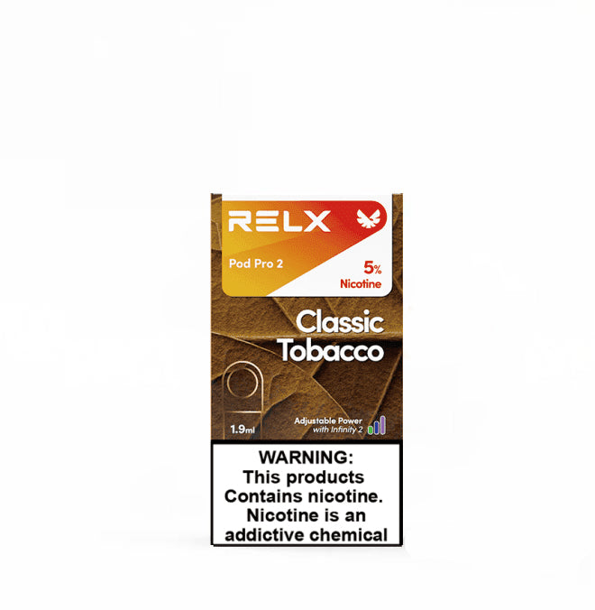 正品悦刻RELX外贸弹经典烟草(Classic Tobacoo)口味-单颗装三颗起售