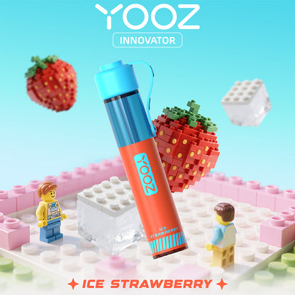 正品柚子积木YOOZ INNOVATOR电子烟食品级硅胶嘴帽冰爽型小烟-多口味可选 冰镇草莓