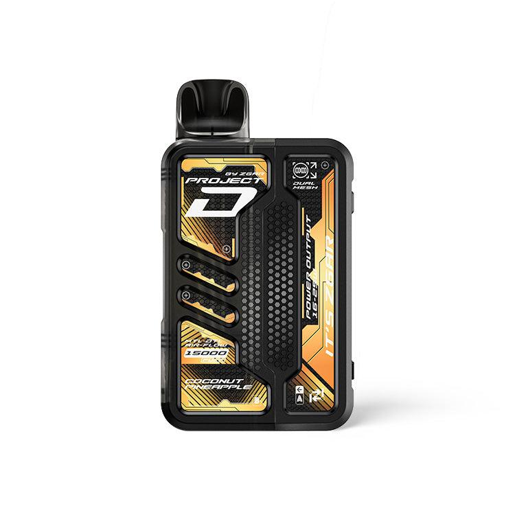 外贸正品冰熊积木 ,可拆卸15000口电子烟，全球首发，口感嘎嘎好，大烟雾，击喉感强。 套装(杆身颜色随机) 椰子菠萝