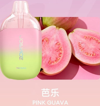 正品JOLLYICE 4000口超薄外观冰爽口味冰爆平替款4000口可视化油仓一次性电子烟-多口味可选 芭乐