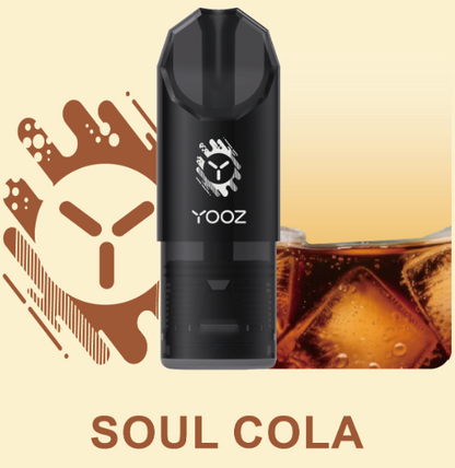 柚子YOOZ SOUL POD灵魂烟弹系列3.5ML大容量多口味可选柚子陶瓷芯通配烟弹-三颗起售 灵魂可乐