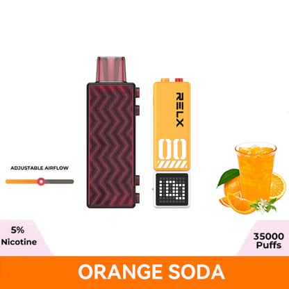 正品悦刻RELX Creator 第三代积木超级容量35000口烟弹磁吸积木乐高套装/烟弹-多口味可选 三代杆套装(黄白色) 橘子苏打