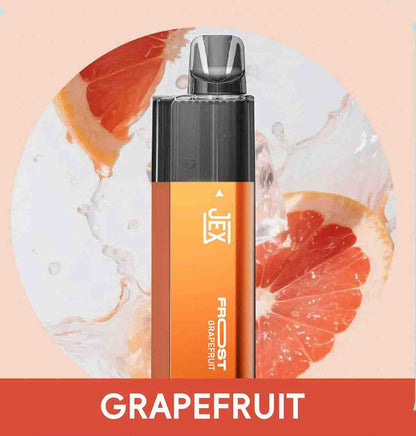 正品极星JEX FROST冰爽口味8000口一次性电子烟-多口味可选 西柚