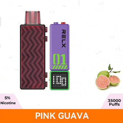 正品悦刻RELX Creator 第三代积木超级容量35000口烟弹磁吸积木乐高套装/烟弹-多口味可选 三代杆套装(紫绿色) 粉红番石榴