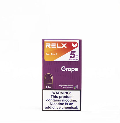 正品悦刻RELX外贸弹5%尼古丁葡萄(Grape)口味-单颗装三颗起售