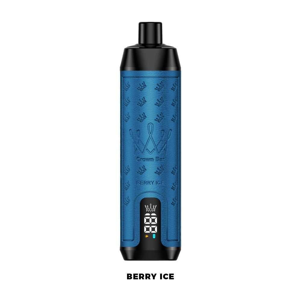 正品阿尔法赫皇冠系列AL FAKHER CROWN BAR 12000口低尼水烟声波油量电量显示大烟雾电子烟-多口味可选