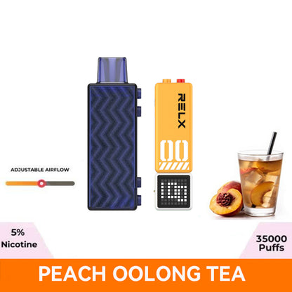 正品悦刻RELX Creator 第三代积木超级容量35000口烟弹磁吸积木乐高套装/烟弹-多口味可选 三代杆套装(黄白色) 桃子乌龙茶