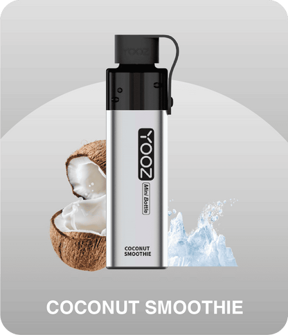 正品柚子迷你小酒瓶 YOOZ Mini Bottle大烟雾4000口食品级硅胶嘴套一次性电子烟-多口味可选 冰沙椰奶