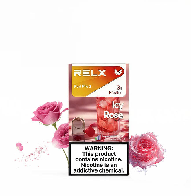 正品悦刻RELX外贸弹冰玫瑰(Icy Rose)口味-单颗装三颗起售