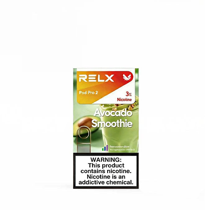 正品悦刻RELX外贸弹牛油果奶昔(Avocado Smoothie)口味-单颗装三颗起售