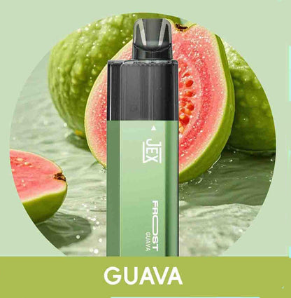 正品极星JEX FROST冰爽口味8000口一次性电子烟-多口味可选 番石榴