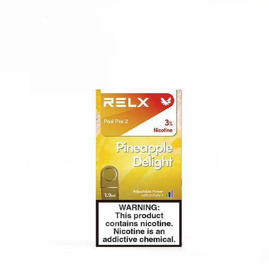 正品悦刻RELX外贸弹菠萝(Pineapple Delight)口味-单颗装-(陶瓷芯版本)-三颗起售