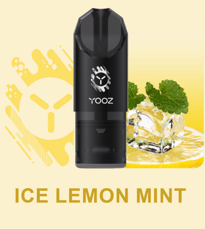 柚子YOOZ SOUL POD灵魂烟弹系列3.5ML大容量多口味可选柚子陶瓷芯通配烟弹-三颗起售 冰柠薄荷