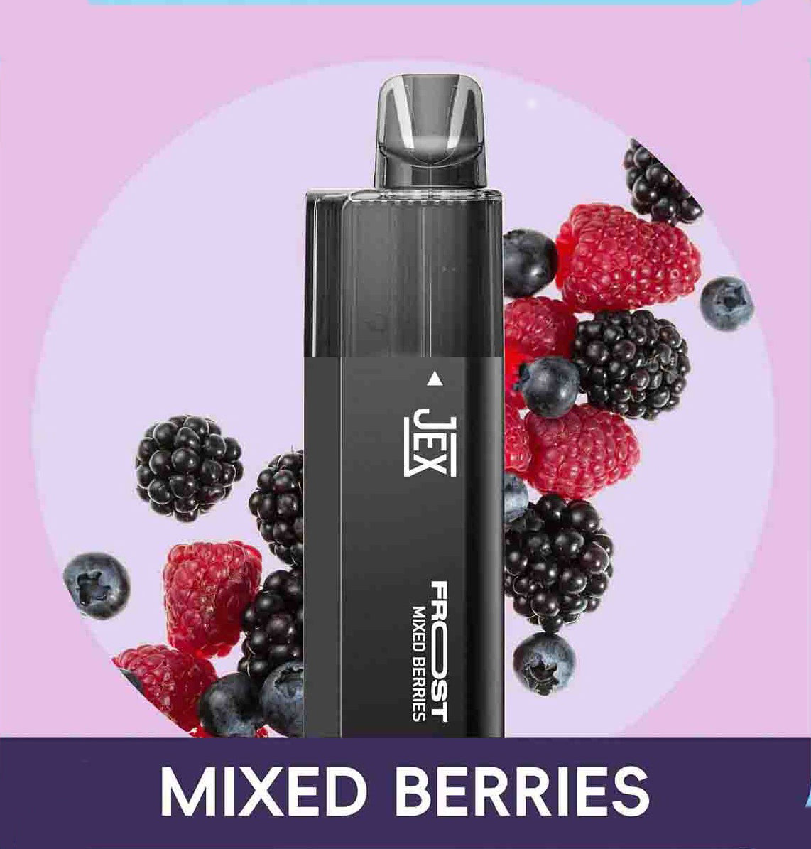 正品极星JEX FROST冰爽口味8000口一次性电子烟-多口味可选 混合莓果