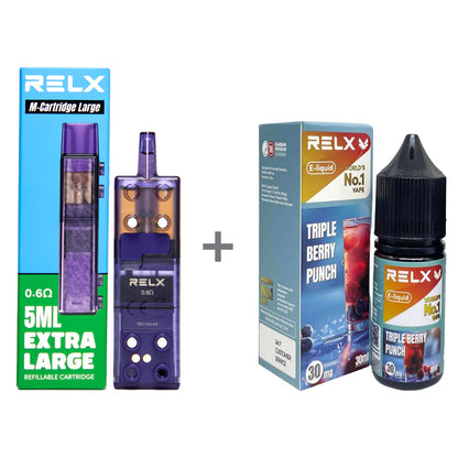 正品悦刻三代积木空弹烟油套餐(5ml容积RELX空弹+30ml正品RELX E-liquid) 套装(空弹+烟油) 混合莓果_3%Nic