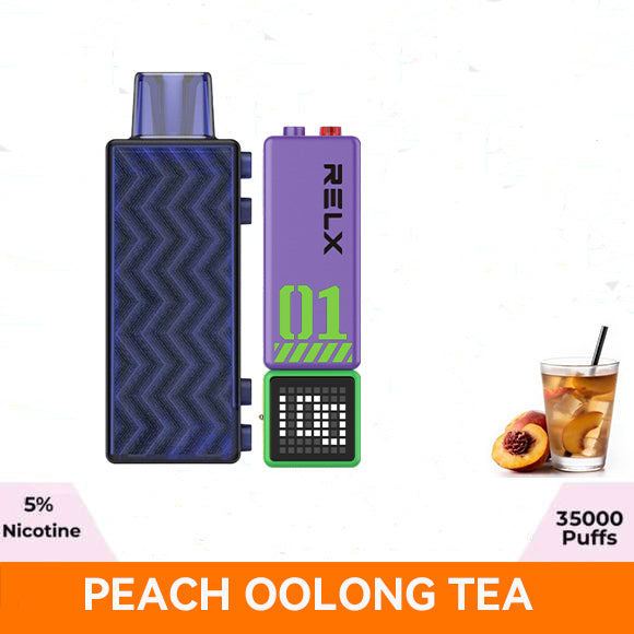 正品悦刻RELX Creator 第三代积木超级容量35000口烟弹磁吸积木乐高套装/烟弹-多口味可选 三代杆套装(紫绿色) 桃子乌龙茶