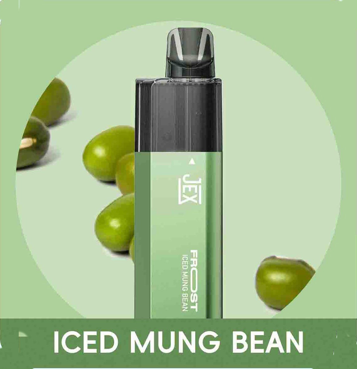 正品极星JEX FROST冰爽口味8000口一次性电子烟-多口味可选 绿豆