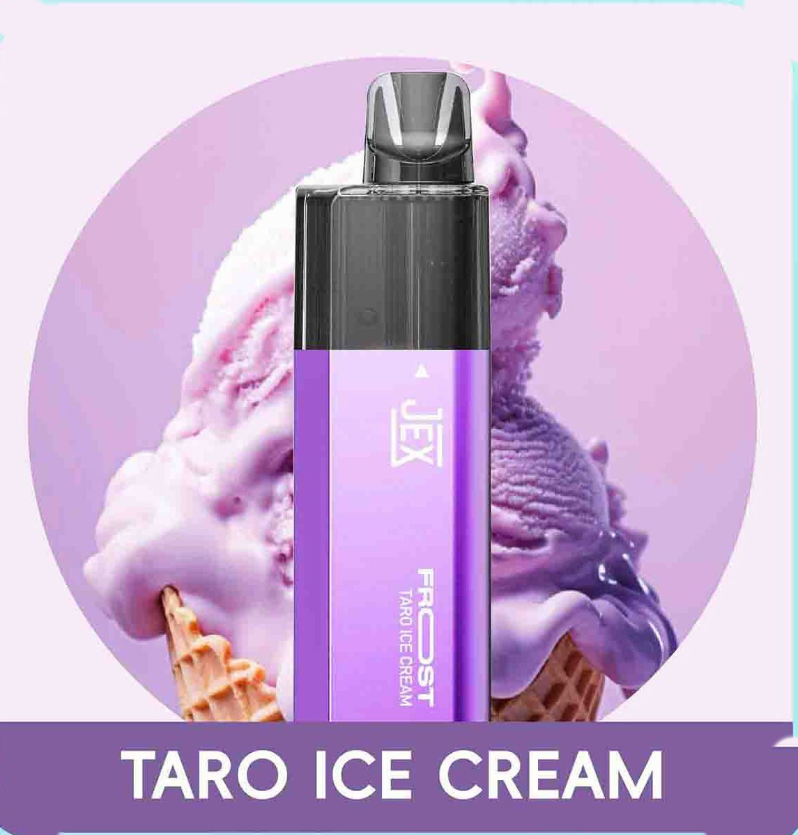 正品极星JEX FROST冰爽口味8000口一次性电子烟-多口味可选 香芋冰淇凌