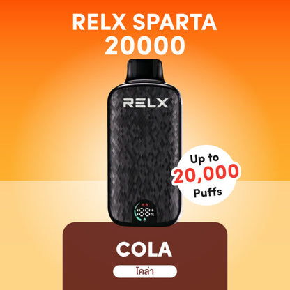 正品悦刻斯巴达 RELX Sparta大容量 20000口一次性电子烟-/智能液晶显示屏 可乐