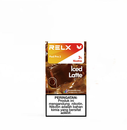 正品悦刻RELX外贸弹冰拿铁(Iced Latte)口味-单颗装-(陶瓷芯版本)-三颗起售