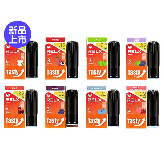 正品悦刻RELX Pod Large 3.2ml大容量版烟弹-三颗起售，多口味可选-兼容5/6/7代烟杆