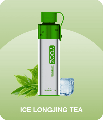 正品柚子迷你小酒瓶 YOOZ Mini Bottle大烟雾4000口食品级硅胶嘴套一次性电子烟-多口味可选 龙井