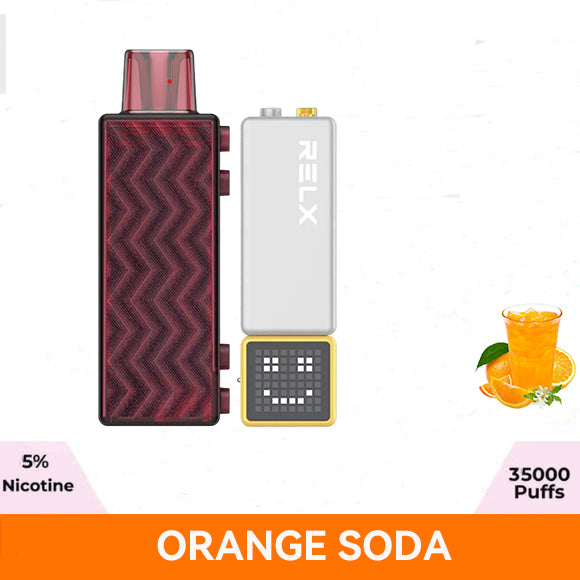 正品悦刻RELX Creator 第三代积木超级容量35000口烟弹磁吸积木乐高套装/烟弹-多口味可选 一代杆套装 橘子苏打