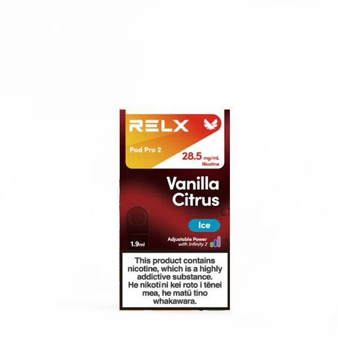 正品悦刻RELX外贸弹香草柑橘酒(Vanilla Citrus)口味-单颗装三颗起售