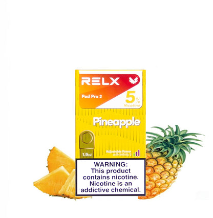 正品悦刻RELX外贸弹菠萝(Pineapple)口味-单颗装-(陶瓷芯版本)-三颗起售