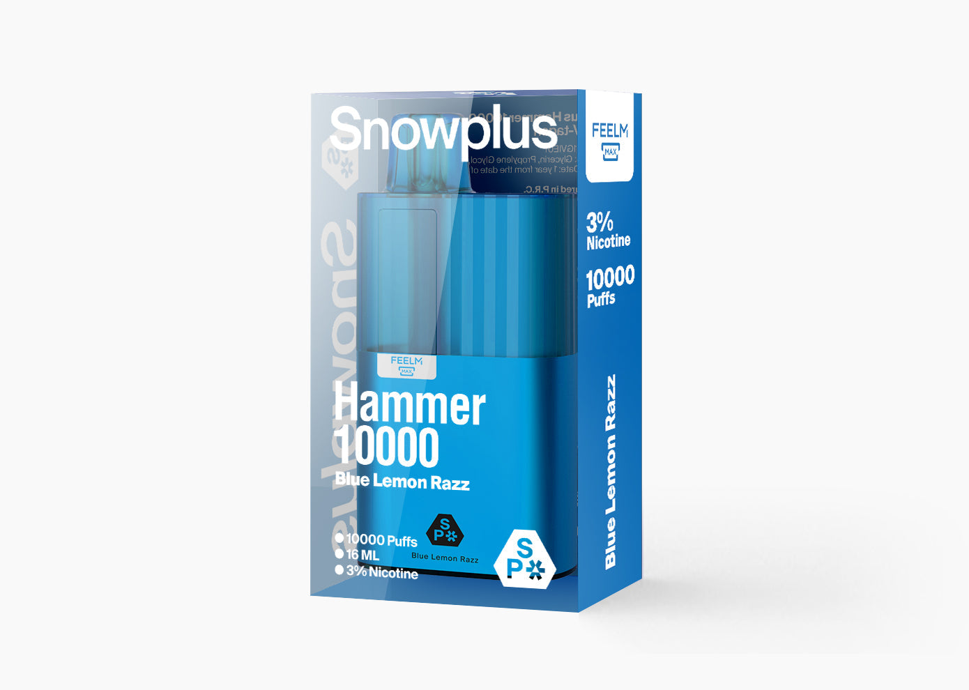 雪茄大板砖SnowPlus 10000口 正品海外版 一次性15ML大容量