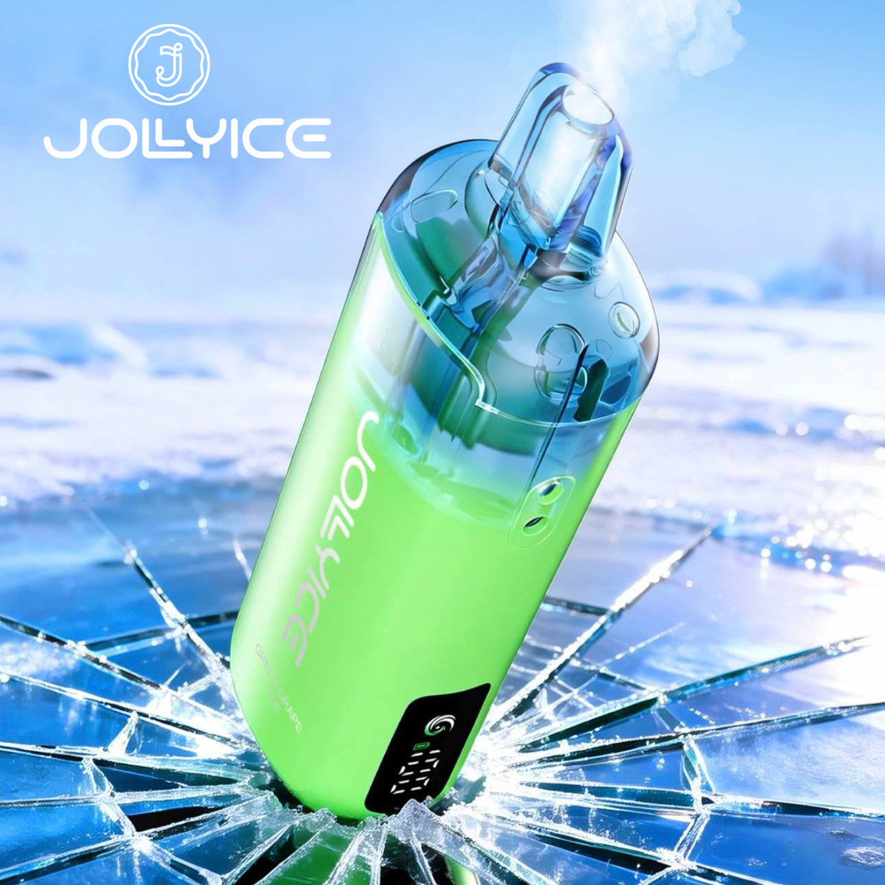 正品冰暴Icemax Ultra Freeze Taste 12000口超冰爽液晶显示屏电量显示透明烟仓一次性电子烟-多口味可选