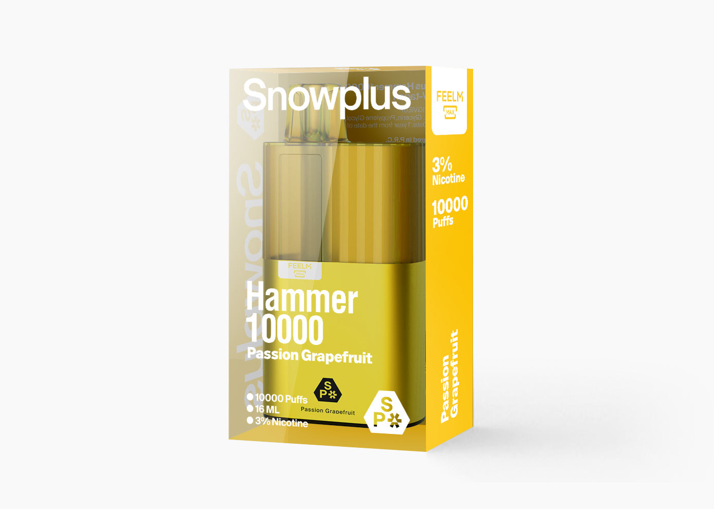 雪茄大板砖SnowPlus 10000口 正品海外版 一次性15ML大容量