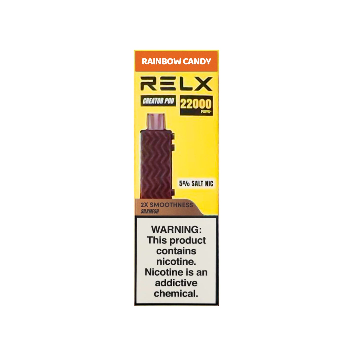 正品悦刻积木乐高套装/烟弹-多口味可选 RELX Creator Black(大容量22000口） 仅烟弹 彩虹糖