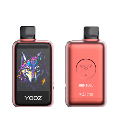 正品柚子 YOOZ LINKX 25000口超大触控屏蓝牙电话/游戏经典智能一次性电子烟-多口味可选 红牛