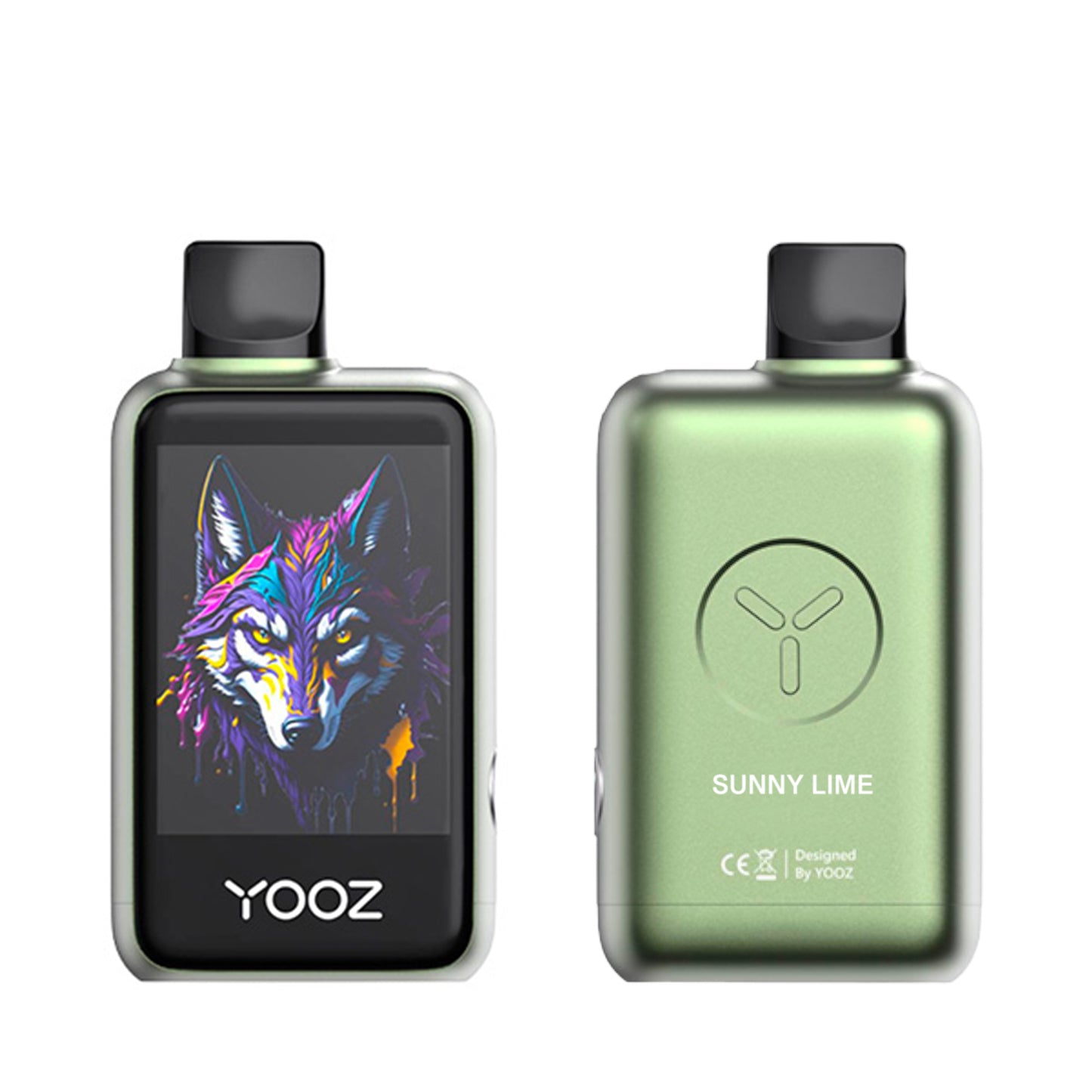 正品柚子 YOOZ LINKX 25000口超大触控屏蓝牙电话/游戏经典智能一次性电子烟-多口味可选 青柠