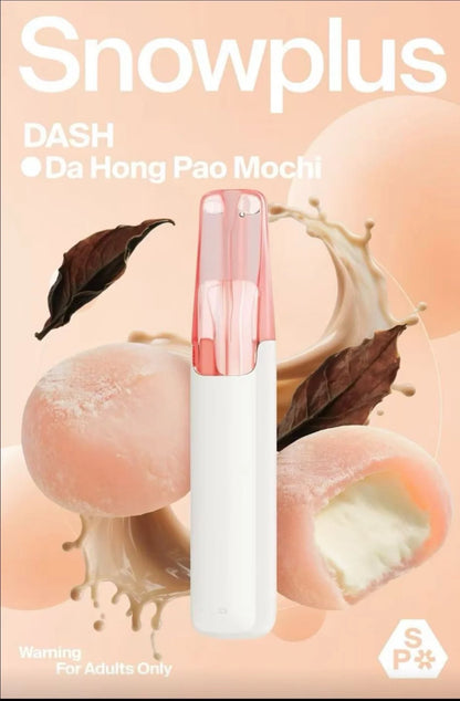 正品Snowplus Dash雪加鸭嘴兽4000口经典一次性电子烟海外版 白雾红尘