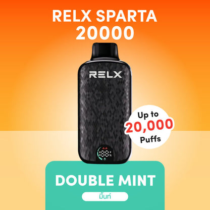 正品悦刻斯巴达 RELX Sparta大容量 20000口一次性电子烟-/智能液晶显示屏 双薄荷