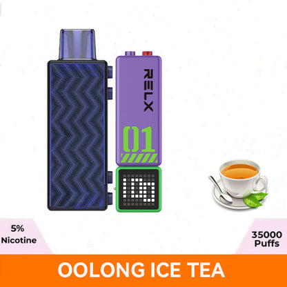 正品悦刻RELX Creator 第三代积木超级容量35000口烟弹磁吸积木乐高套装/烟弹-多口味可选 三代杆套装(紫绿色) 乌龙冰茶