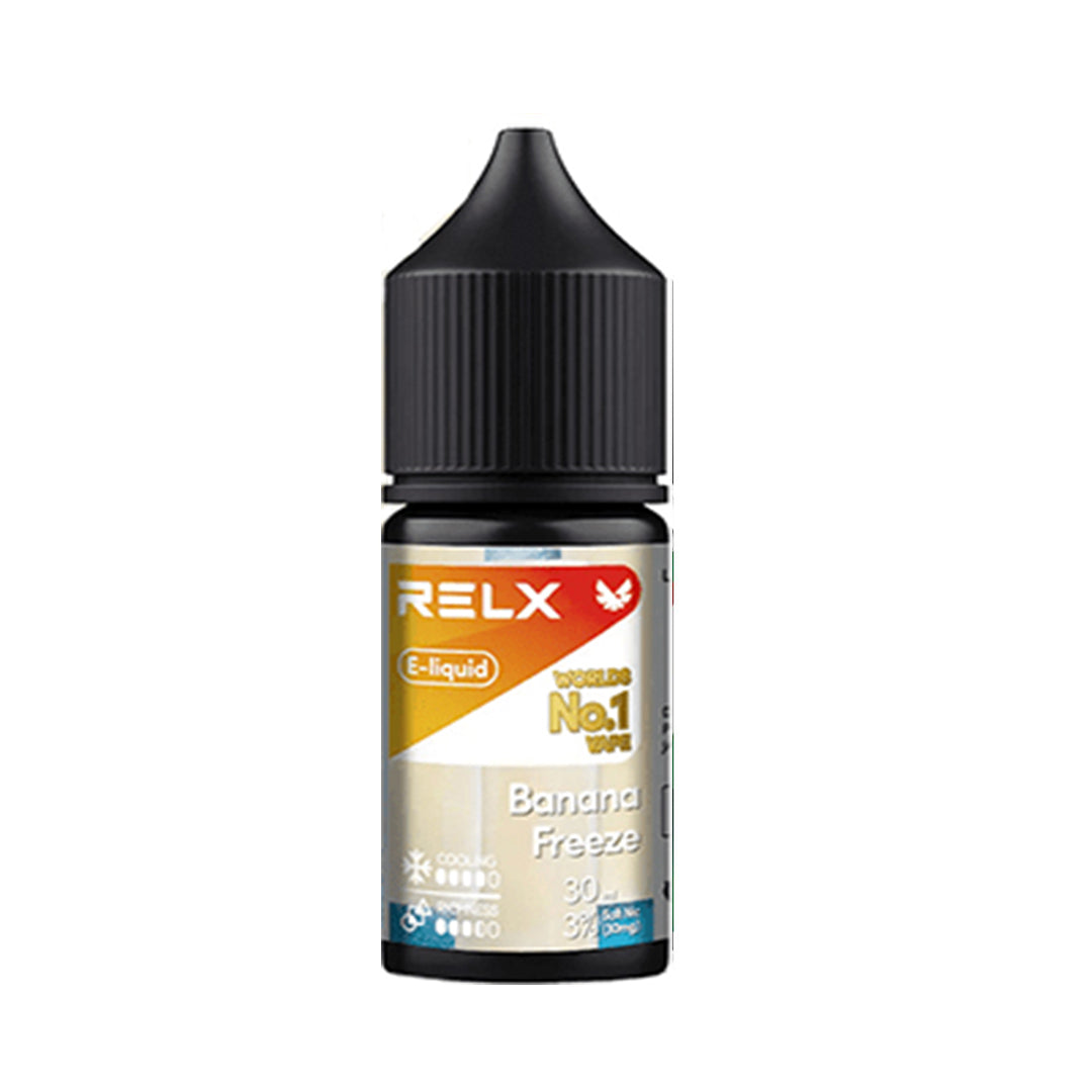 正品悦刻三代积木空弹烟油套餐(5ml容积RELX空弹+30ml正品RELX E-liquid) 仅烟油 老冰棍（香蕉冰）_3%Nic