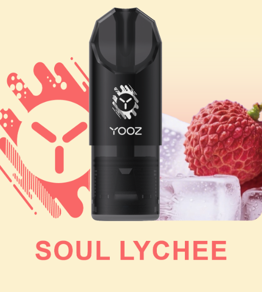 柚子YOOZ SOUL POD灵魂烟弹系列3.5ML大容量多口味可选柚子陶瓷芯通配烟弹-三颗起售 灵魂荔枝