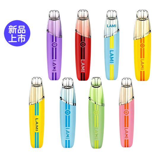 正品LAMI SPEED徕米鸭嘴5500口多色渐变氛围灯可视化油仓小火箭形态一次性电子烟-多口味可选