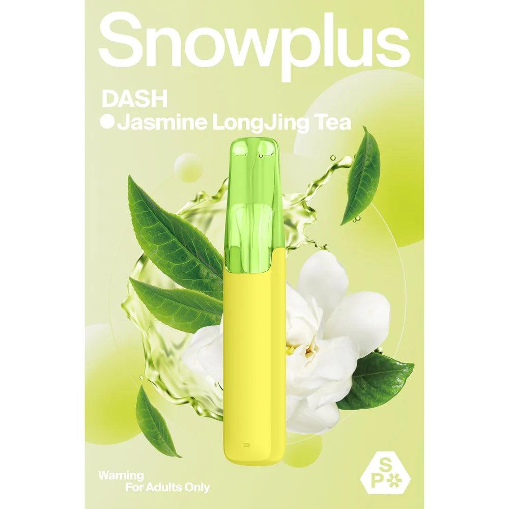 正品Snowplus Dash雪加鸭嘴兽4000口经典一次性电子烟海外版 茉莉龙井