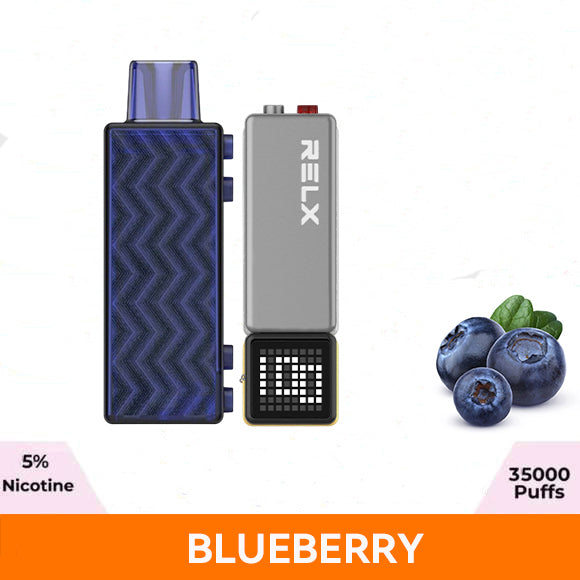 正品悦刻RELX Creator 第三代积木超级容量35000口烟弹磁吸积木乐高套装/烟弹-多口味可选 三代杆套装(灰黑色) 蓝莓