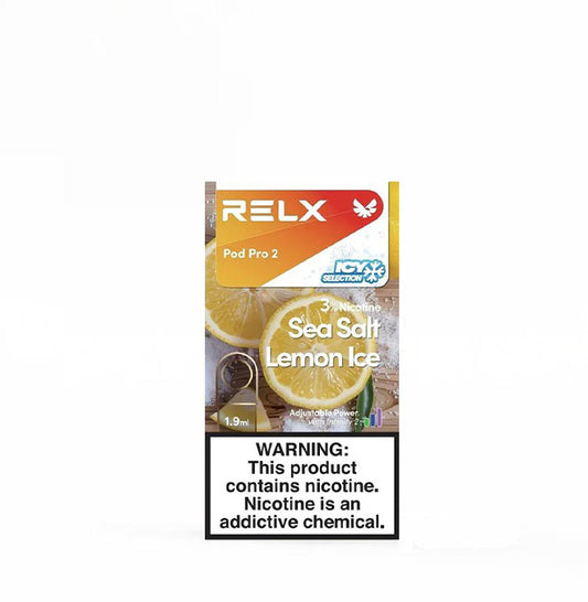 正品悦刻RELX外贸弹 海盐柠檬(Sea Salt Lemon)口味-单颗装-(陶瓷芯版本)-三颗起售