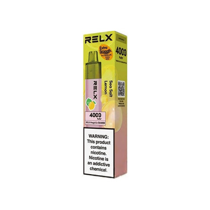正品悦刻4000口 RELX MagicGo GA4000经典一次性电子烟-多口味可选 海盐柠檬
