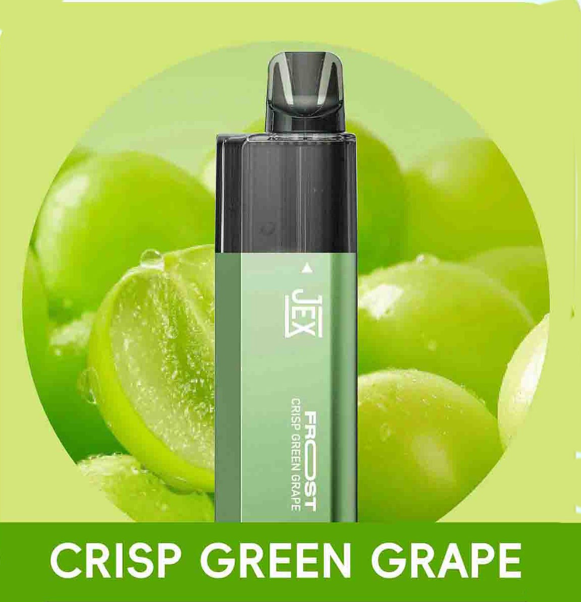 正品极星JEX FROST冰爽口味8000口一次性电子烟-多口味可选 青提