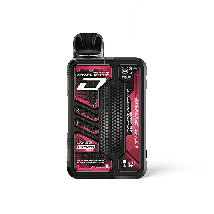 外贸正品冰熊积木 ,可拆卸15000口电子烟，全球首发，口感嘎嘎好，大烟雾，击喉感强。 套装(杆身颜色随机) 草莓西瓜