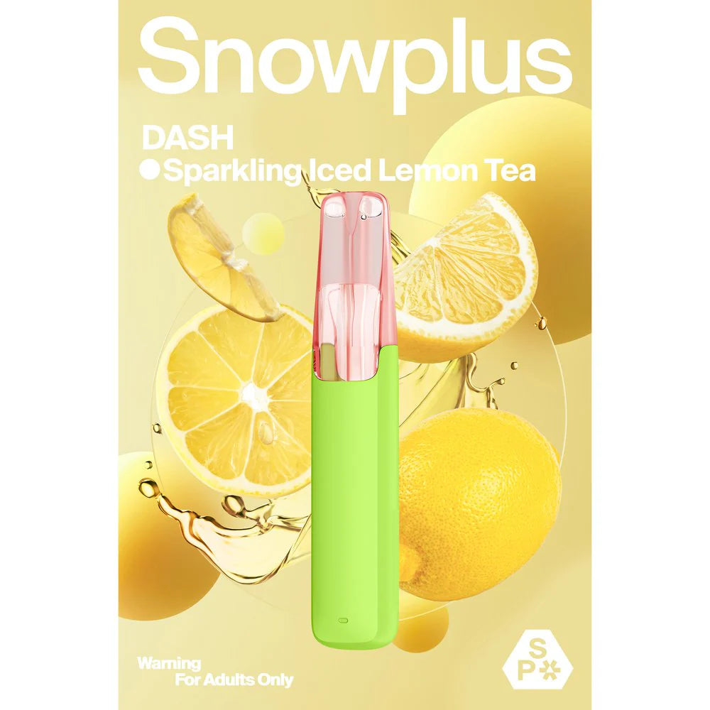 正品Snowplus雪加鸭嘴兽一次性海外版 手打柠檬茶